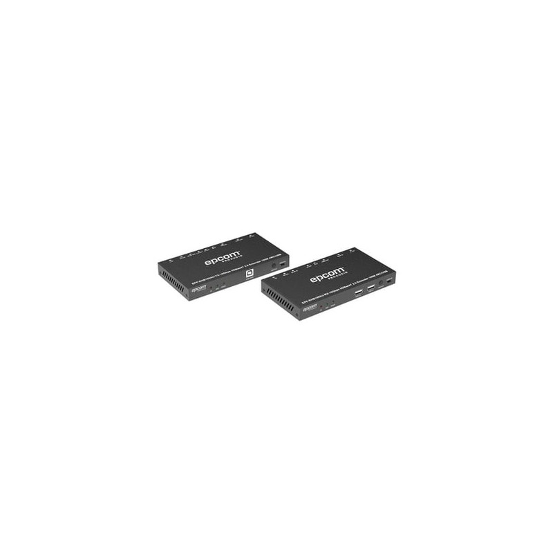 Kit Extensor HDMI  4K2K60HZ  HDR 4:4:4  HDBaseT  100M  Salida de Audio