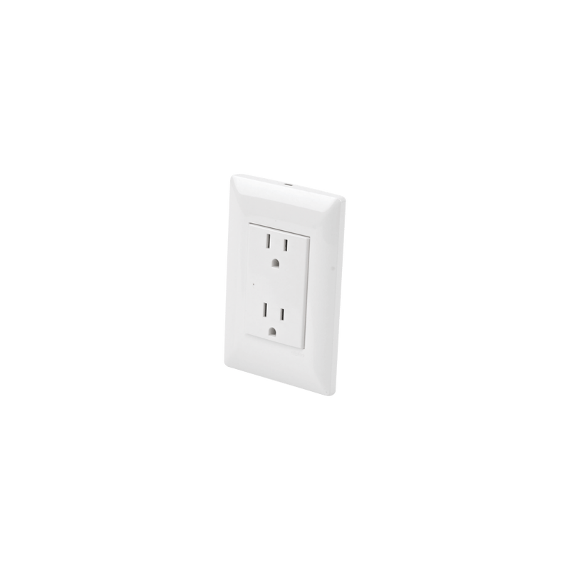 Contacto Inteligente de Pared Doble 120, 15A, con Supresor de Picos Ti