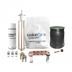 Kit de puesta a tierra LinkedPro, para protección de hasta 30 Amp.