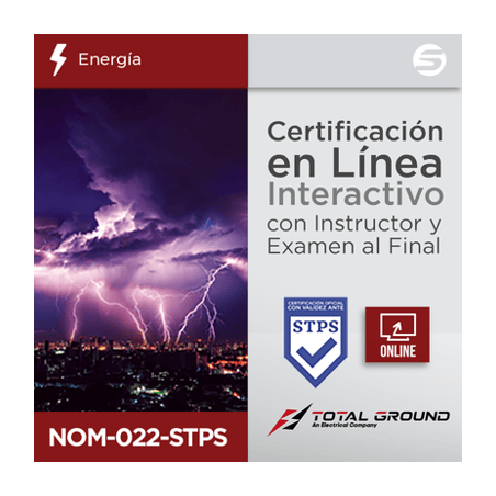 Certificación Virtual NOM-022-STPS Total Ground (Válida Ante Secretarí