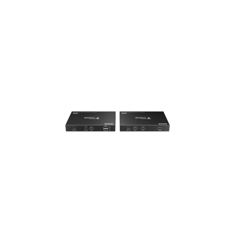 Kit extensor KVM (HDMI y USB) hasta 70 metros  Resolución 4K  60 Hz  C