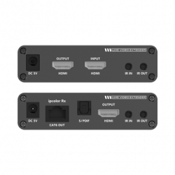 Kit Extensor HDMI hasta 700 metros con Conexión en Cascada / 4K  60 Hz