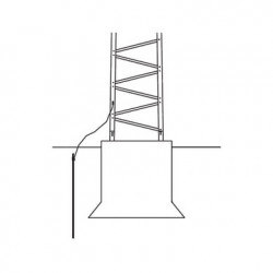 Sistema de Aterrizaje Básico para Estructura de Torre SUPER TITAN. Par