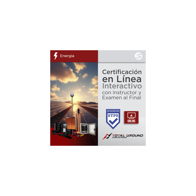Certificación Virtual en Sistemas de Proteccion para Instalaciones Fot