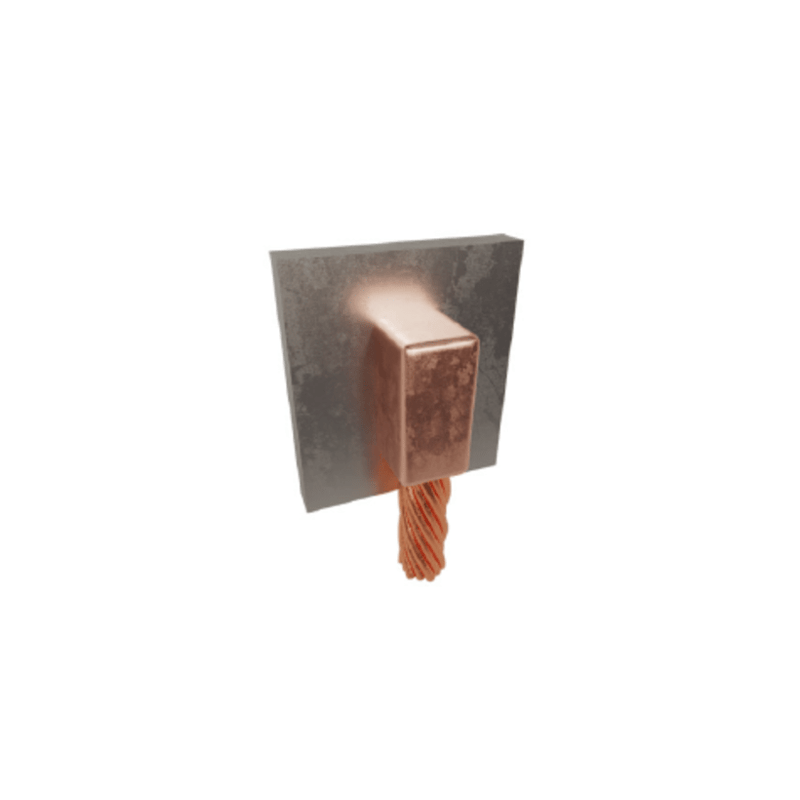 Molde para Soldadura Exotérmica para Cable 1/0 AWG a Superficie de Ace