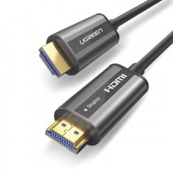 Cable HDMI de 15 Metros por Fibra Óptica 4K60Hz  Fibra de 4 núcleos  C