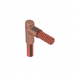 Molde para Soldadura Exotermica Tipo L, tope varilla 5/8 In a Cable 2/