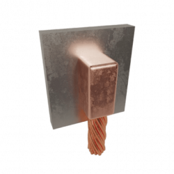 Molde para Soldadura Exotérmica para Cable 4/0 AWG a Superficie de Ace