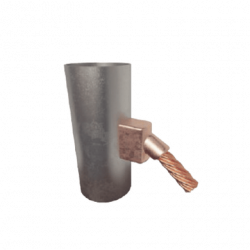 Molde para soldadura exotermica para cable 1/0 a tubo de 2 a 4