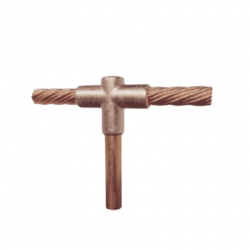 Molde para soldadura exotermica Tipo T, Tope de varilla 5/8 in. a Cabl