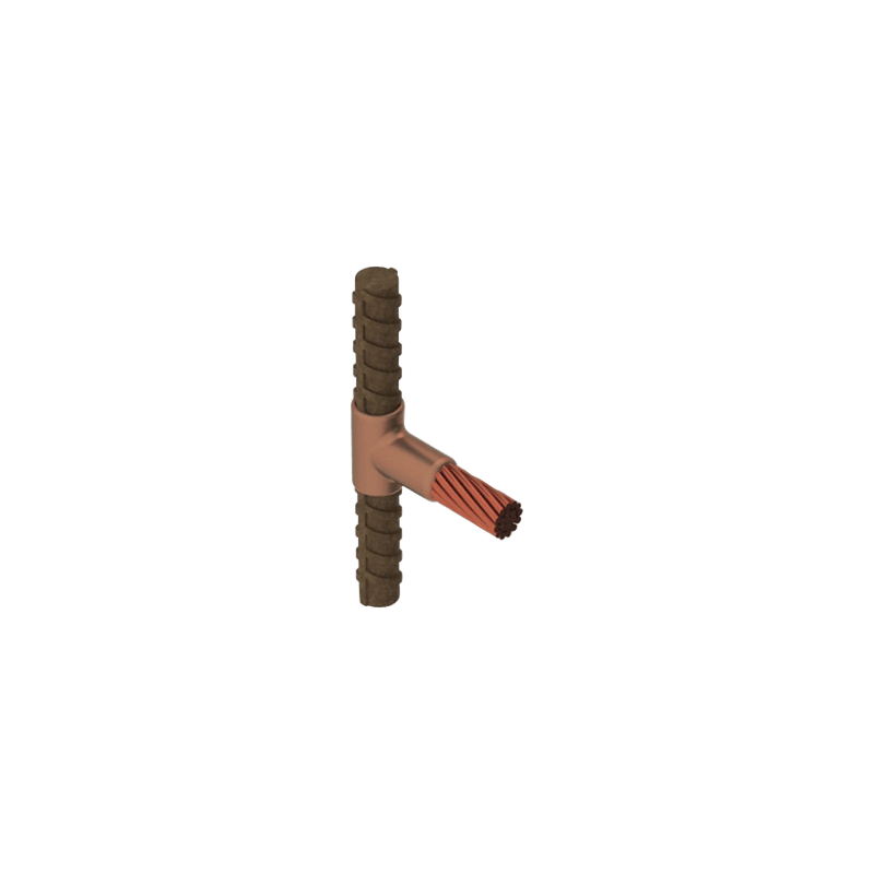Molde para Soldadura exotemica para cable Horizontal cal. 2/0 a Varill