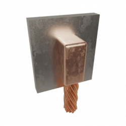 Molde para Soldadura Exotérmica para Cable 2/0 AWG a Superficie de Ace