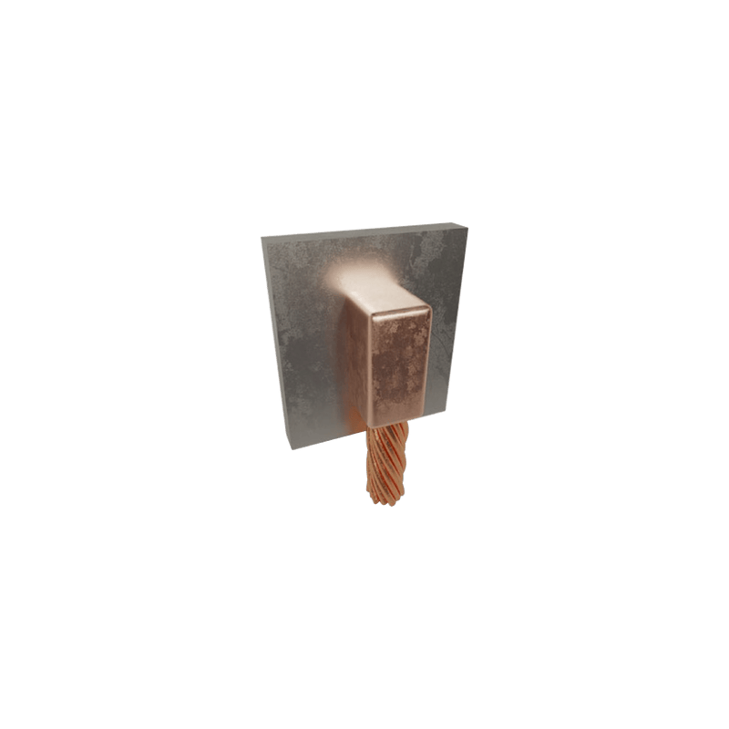 Molde para Soldadura Exotérmica para Cable 2/0 AWG a Superficie de Ace