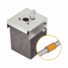 Molde de grafito vertical unión lineal de cable 2/0 AWG (pasante) con