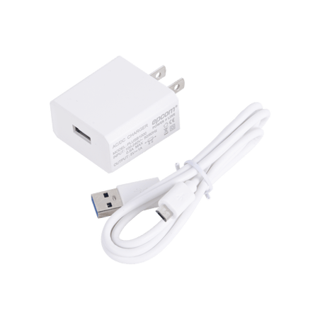 Cargador Micro-USB Profesional de 1 Puerto / 5 VCC / 1 Amper Para Smar