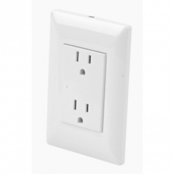 Contacto Inteligente de Pared Doble 220, 15A, con Supresor de Picos Ti