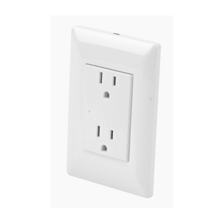 Contacto Inteligente de Pared Doble 220, 15A, con Supresor de Picos Ti