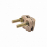 Conector Antivandalico de Varilla 3/4 a Cable Calibre 2/0 (Doble cero)