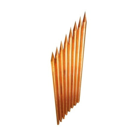 Varilla de Acero con Recubrimiento de Cobre Diámetro 1/2 de 3m de Larg