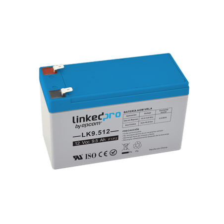 Batería 12 V / 9.5 Ah / UL / Tecnología AGM / Vida útil promedio 5 año