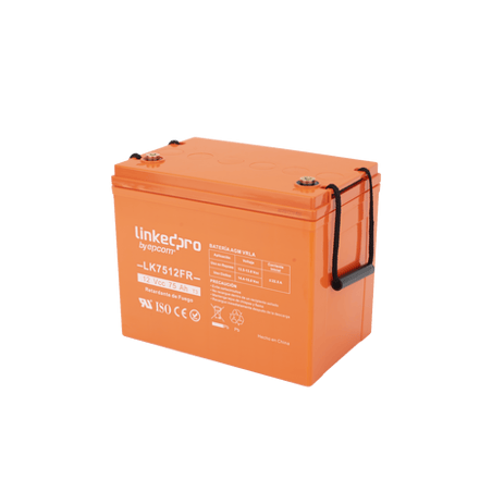 Batería 12 V / 75 Ah / UL / Tecnología AGM-VRLA / Vida útil promedio d