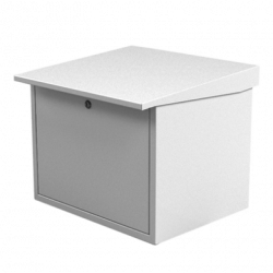 Gabinete para resguardo de baterías (hasta dos baterías PL110D12). Lám