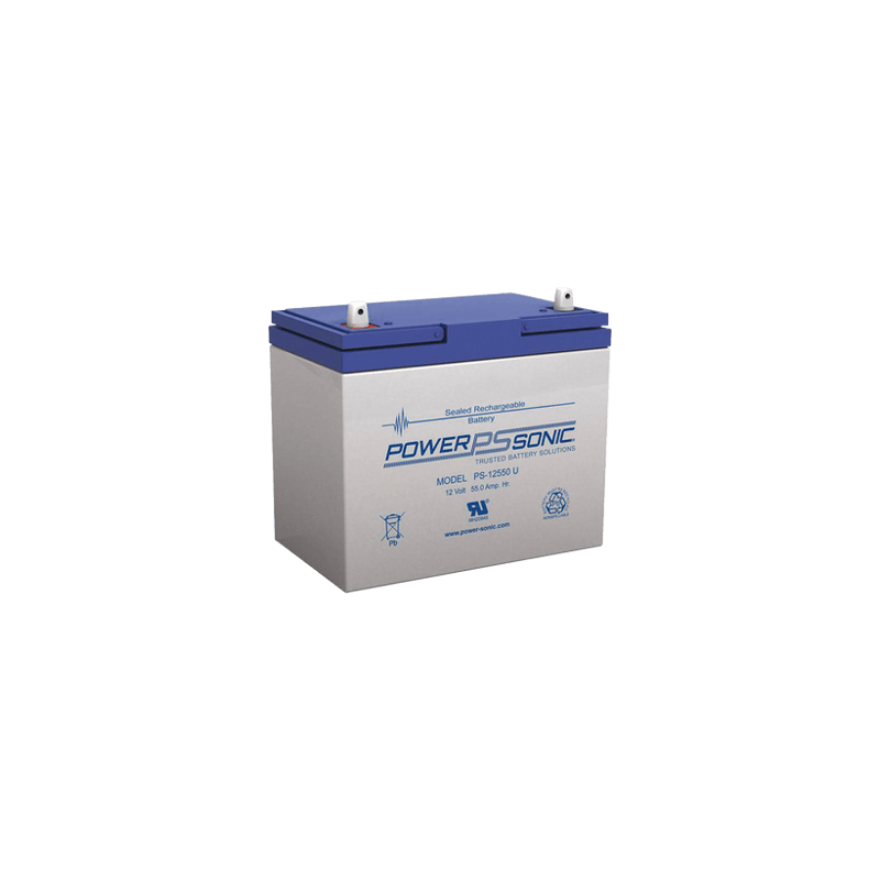 Batería 12V, 55AH, Para Respaldo, Tecnologías AGM/VRLA, 5 Años Vida Út