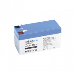 Batería 12 V / 1.2 Ah / UL / 5 Años vida útil promedio / Para uso en e