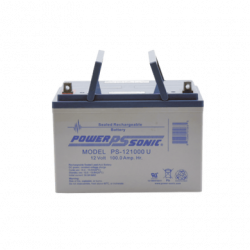 Batería 12V, 100AH, Para Respaldo, Tecnologías AGM/VRLA, 10-12 Años Vi