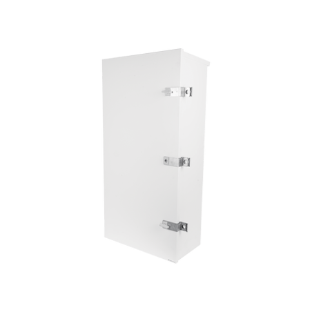 Gabinete para instalación de 3 Baterías PL110D12, Fabricado en Lámina