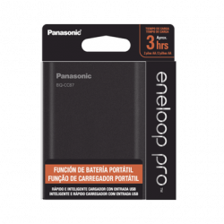 Cargador para baterías y power bank  2 en 1, carga individual y/o simu