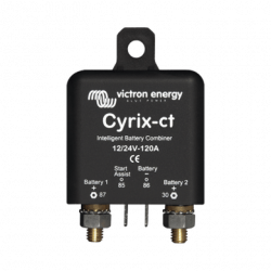 Cyrix-CT 12/24 V 120 A / Combinador Inteligente de Baterías en Vehícul