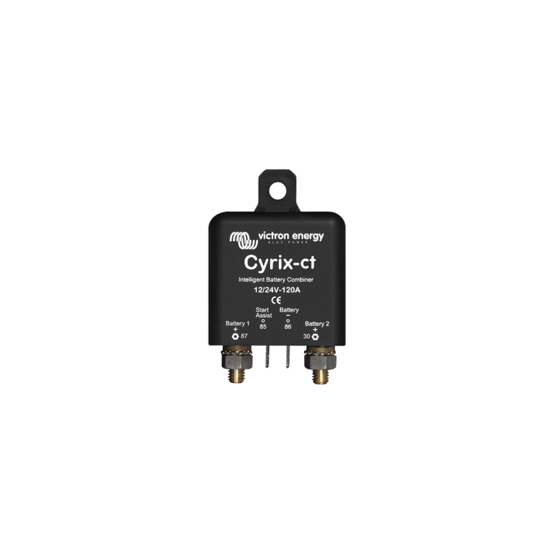 Cyrix-CT 12/24 V 120 A / Combinador Inteligente de Baterías en Vehícul