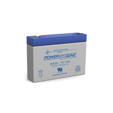 Batería 12V, 2.8AH, Para Respaldo, Tecnologías AGM/VRLA, 5 Años Vida Ú