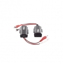 Balun Extensor de audio analogo estereo RCA a RJ45  / Distancia 800 mt