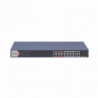 Switch PoE / Monitoreable / 16 puertos 10/100 Mbps PoE / 2 Puertos 100