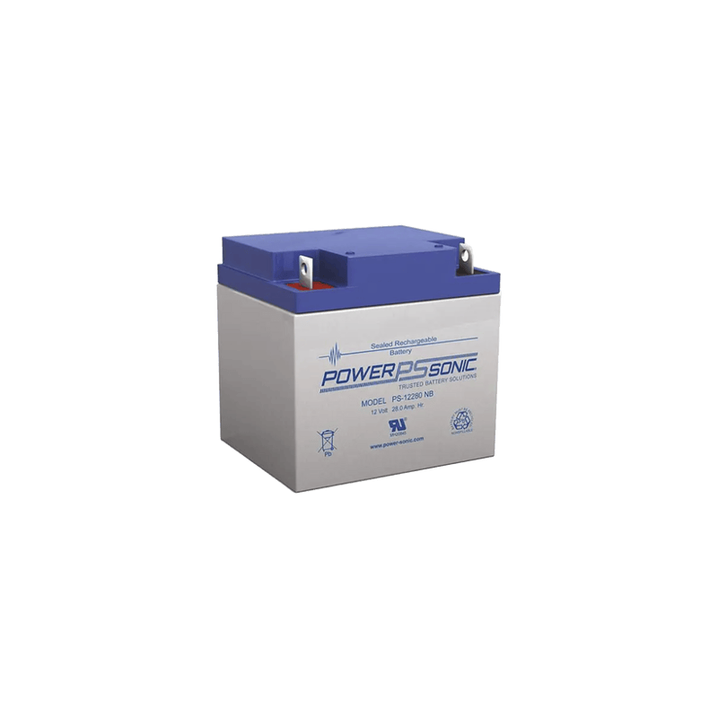 Batería 12V, 28AH, Para Respaldo, Tecnologías AGM/VRLA, 5 Años Vida Út