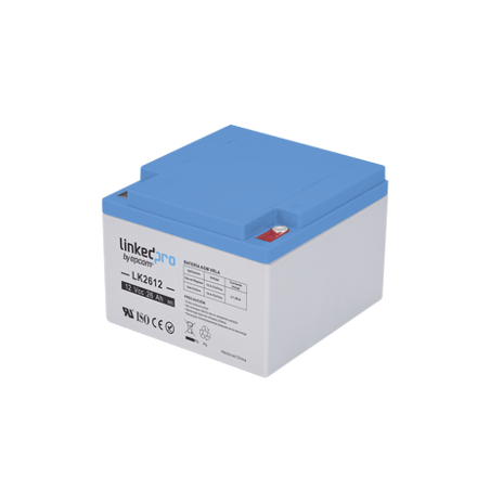 Batería 12 V / 26 Ah / UL / Tecnología AGM / Vida útil promedio de 5 a