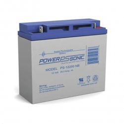 Batería 12V, 20AH, Para Respaldo, Tecnologías AGM/VRLA, 5 Años Vida Út