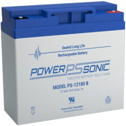 Batería 12V, 18AH, Para Respaldo, Tecnologías AGM/VRLA, Diseño De Vida