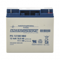 Batería 12V, 18AH, Para Respaldo, Tecnologías AGM/VRLA, Diseño De Vida
