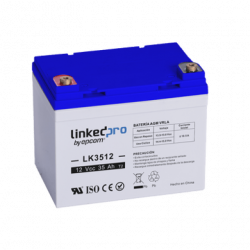 Batería 12 V / 35 Ah / UL / Tecnología AGM / Vida útil promedio de 5 a
