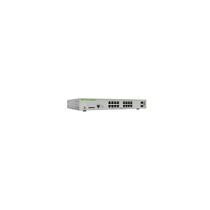 Switch PoE Administrable CentreCOM GS970M, Capa 3 de 16 Puertos 10/100