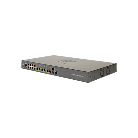 Switch PoE cnMatrix EX2016M-P de 16 puertos (8x 802.3af/at Gigabit, 6x