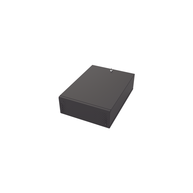 Gabinete Metálico para DVR/NVR con Chapa y llave.