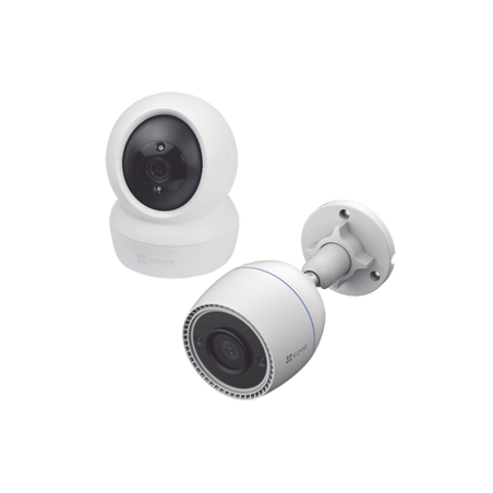 Kit de cÃ¡maras WiFi / Incluye 1 pieza C6N  Para Uso en Interior y 1 pi