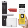 Kit Cerradura con manija YMF40A y HUB, Apertura por,  CÃ³digo, BiometrÃ­