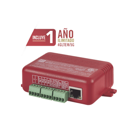 COMUNICADOR DUAL Universal para PANELES DE INCENDIO 4GLTEM - 1 AÃ±o de
