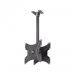 Montaje de Techo Universal Doble  para Monitores de 17 a  42  Soporta