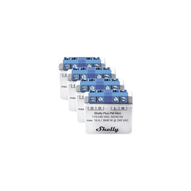KIT 4 piezas El medidor de potencia mÃ¡s pequeÃ±o,  inteligente con Wi-F